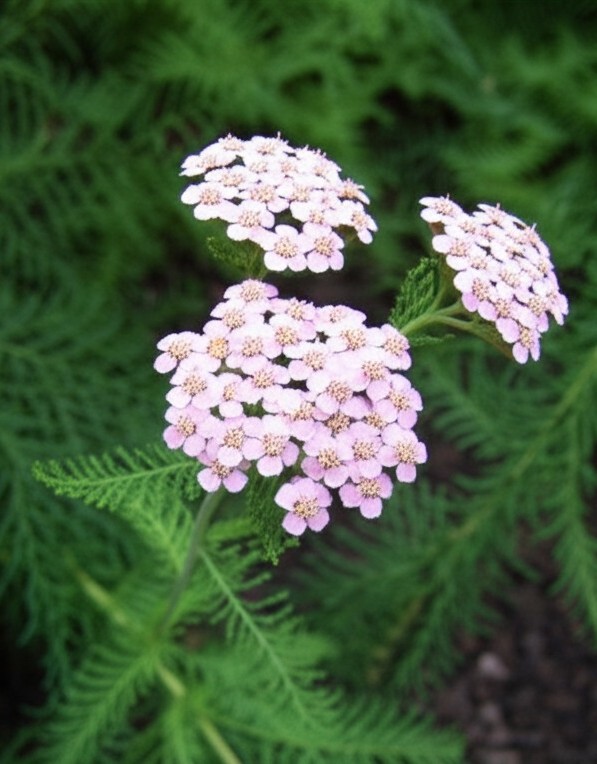 backyards with plants - Yarrow