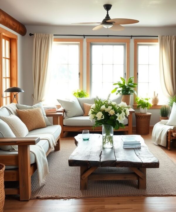 farmhouse home decor style