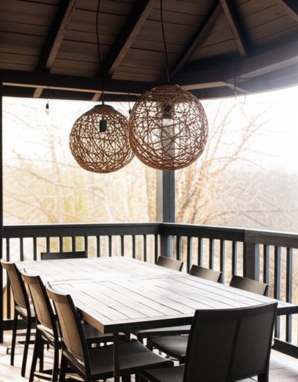 rope decoration ideas outdoor