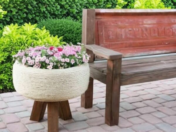 rope decoration ideas outdoor