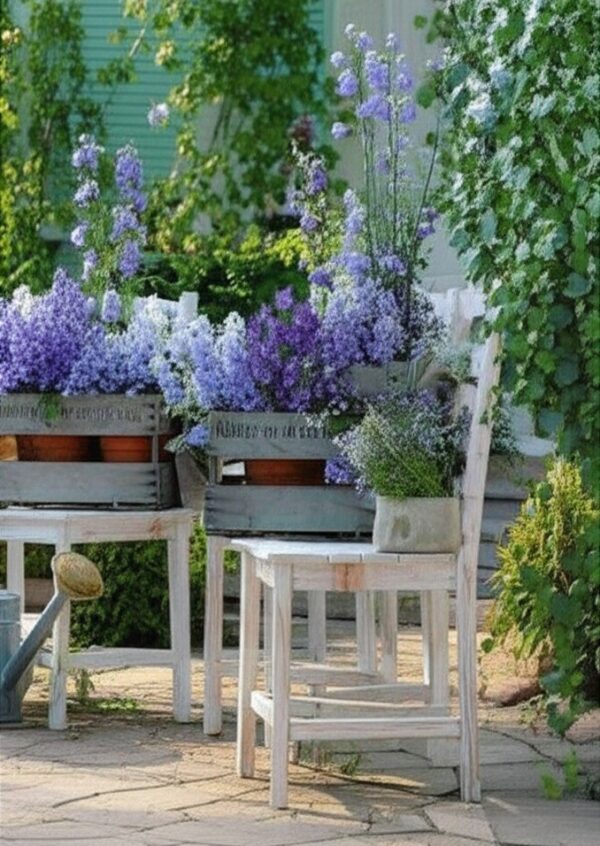 vintage garden decorations