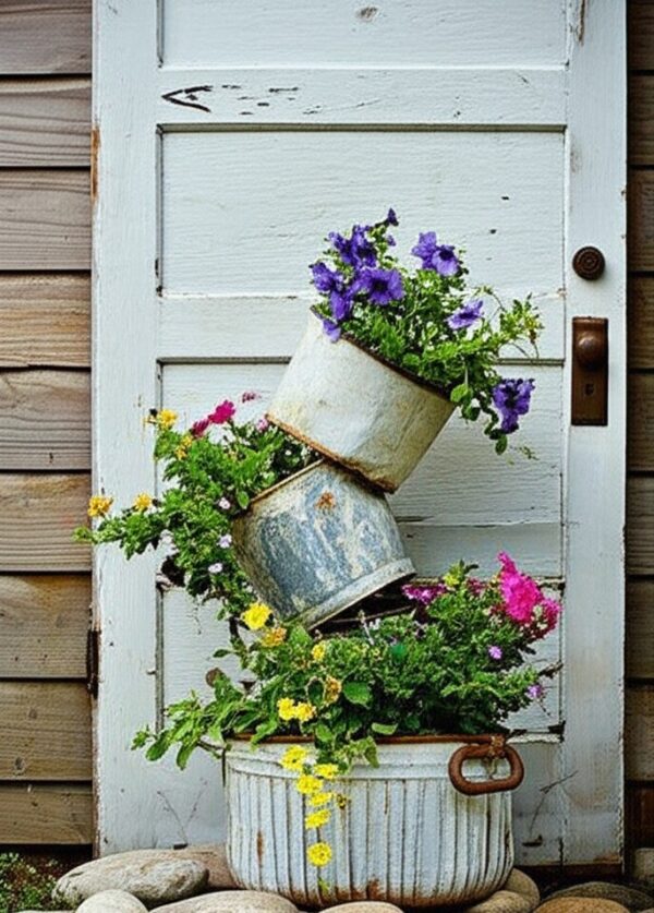 vintage garden decor